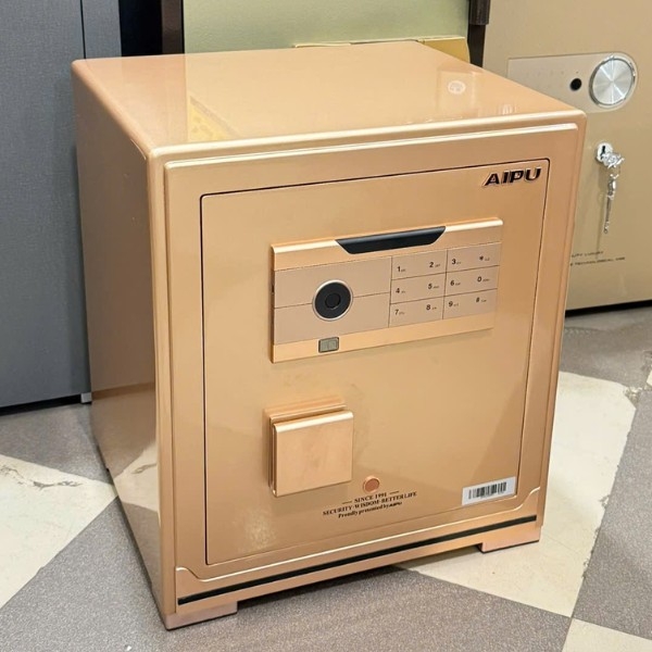 Két sắt AIPU ZR-45VI-G mini thông minh báo động điện thoại
