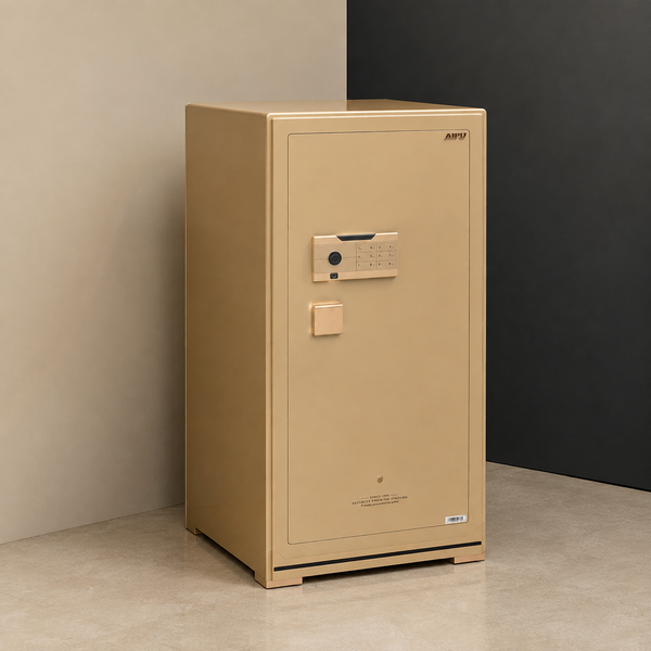 Két sắt đồng hồ thông minh AIPU ZR-100VI-G-W vân tay nhập khẩu màu gold cao 1m