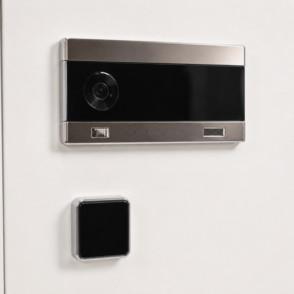 Két sắt nhập khẩu AIPU LZII-120W màu trắng vân tay thông minh cỡ lớn