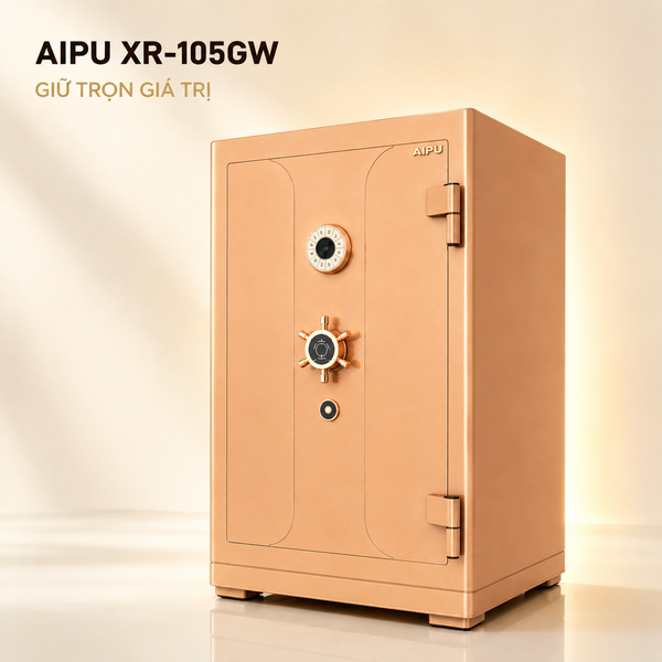 Két sắt nhập khẩu Aipu XR-105GW đồng hồ chống cháy thông minh báo động
