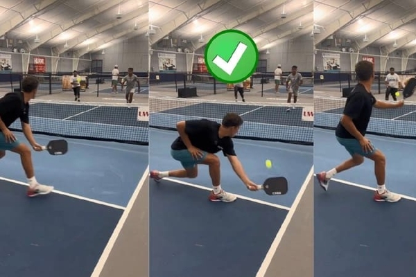 Kỹ thuật đánh pickleball nâng cao - Tay ngang khó thực hiện được!