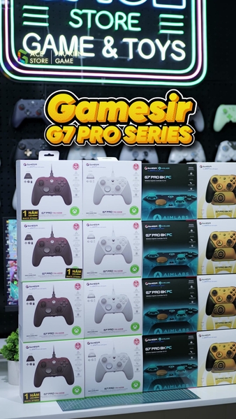 Điểm qua 4 phiên bản GameSir G7 Pro có sẵn tại Gace Store