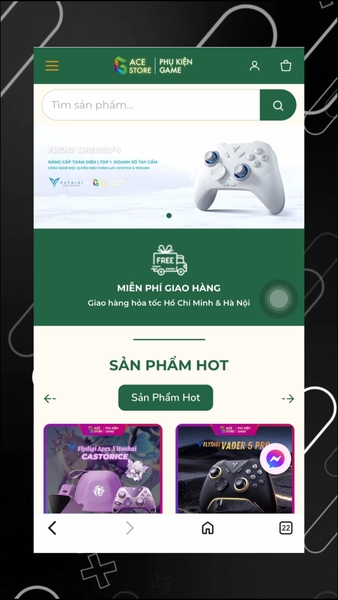 Hướng dẫn đăng ký sửa tay cầm từ xa tại Gace Store, khỏi cần ra cửa hàng