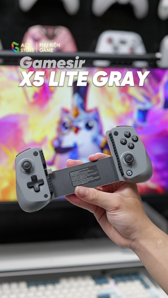 GameSir X5 Lite phiên bản màu xám mới - Đánh giá chi tiết