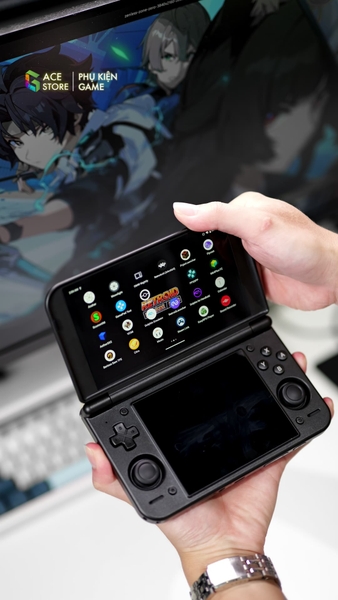 Trên tay Retroid Pocket Dual Lite – Máy chơi game nắp gập hai màn hình gợi nhớ Nintendo 3DS XL