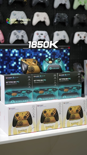 GameSir G7 Pro 8K PC: tay cầm aim chuẩn như chuột, có đáng 1.850K?