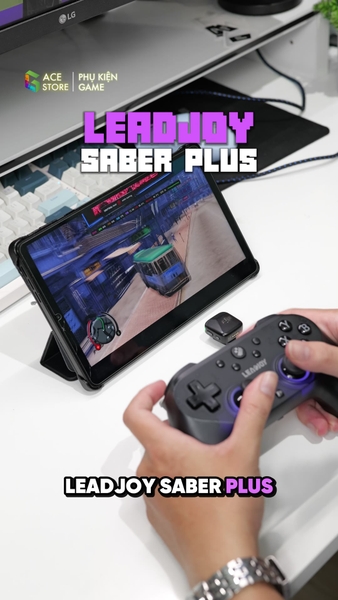 Trải Nghiệm Leadjoy Saber Plus – Tay Cầm Form PS Dưới 1 Triệu Có Joystick TMR