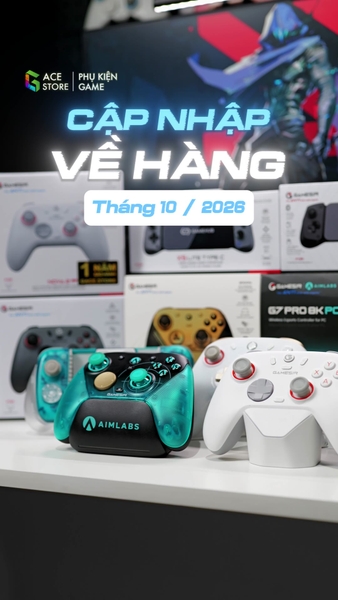 Cập nhật hàng GameSir tháng 10: Cyclone 2, G7 Pro, Nova Lite 2, X5 Lite, X5s, X3 Pro