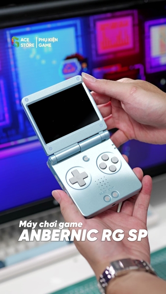 Trên tay Anbernic RG35XX SP — Máy chơi game nắp gập siêu nhỏ gọn kiểu GBA SP