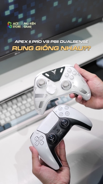 Apex 6 Pro và PS5 DualSense: hai công nghệ rung khác tên, gần như cùng cách làm