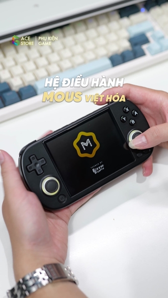 RG40XX H có cài sẵn game và MuOS Việt hóa chưa? Giải đáp từ Gace Store