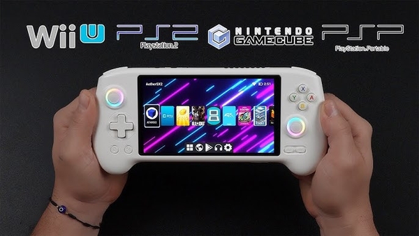 Anbernic RG557 - Máy Chơi Game Android Mạnh Mẽ với Màn Hình AMOLED và Chip Dimensity 8300