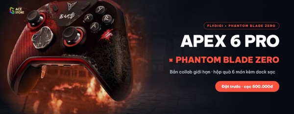 Flydigi Apex 6 Pro × Phantom Blade Zero – bản collab giới hạn
