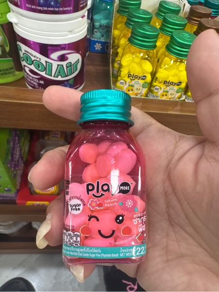 Kẹo the Playmore hũ 22g vị đào