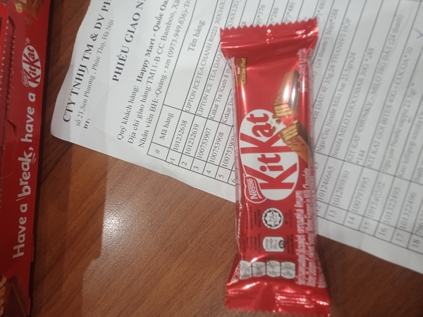 Bánh Phủ Socola Sữa KiTKat 2F 17g