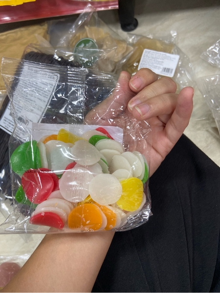 Bánh Phồng Tôm Hải Dương Xanh Ngũ Sắc 100g