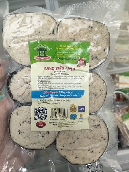 Rong Biển Chay Cuốn vị Cá Thu 200g