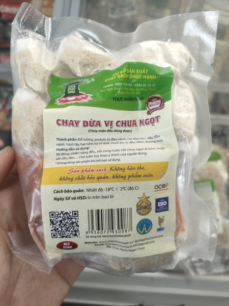 Chay Sốt Chua Ngọt 250g