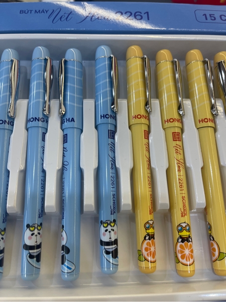 2261 - Bút Máy Hồng Hà Nét Hoa