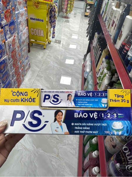 Combo kđr P/S bảo vệ 123 tặng thêm 30g