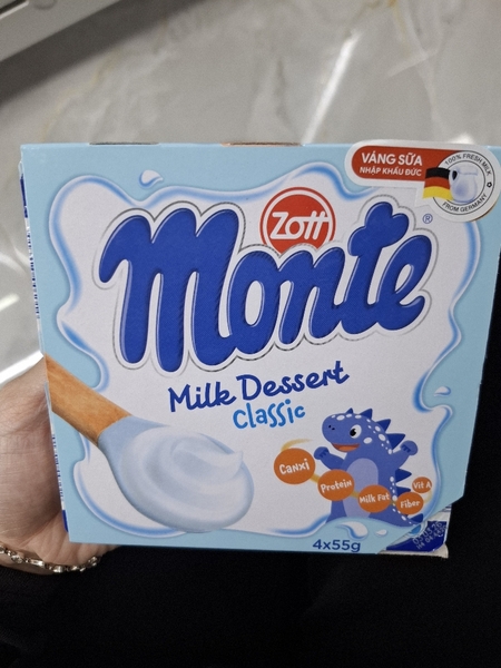 Váng sữa Zott monte Classic 55g x 6