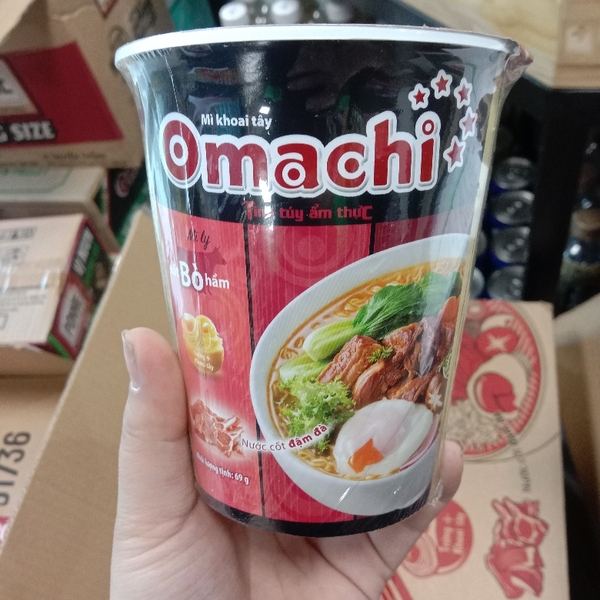 Mì Ly Omachi Bò Hầm 69gr