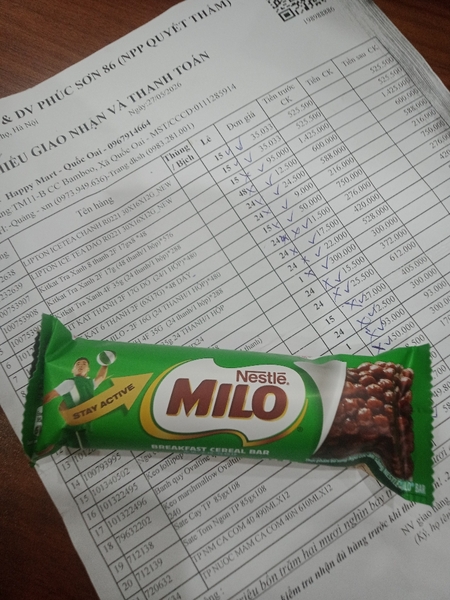Bánh ngũ cốc Nestlé Milo Bar thanh 23.5g