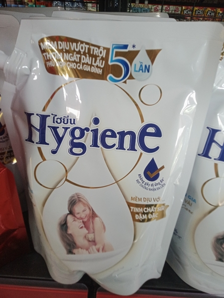 Xả vải Hygien trắng 1.1l