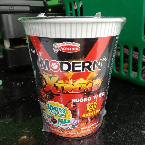 Mì Ăn Liền Modern Xtreme Vị Bò 66g