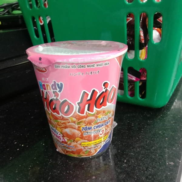 Mì Ly Handy Hảo Hảo Tôm Chua Cay 67G