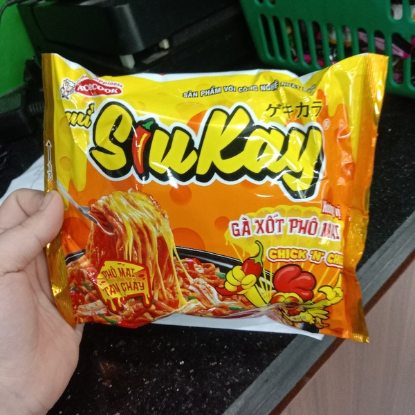 Mì SiuKay Gà Cay Phô Mai 131G