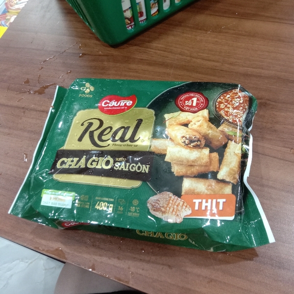 Chả Giò Real Thịt Cầu Tre Gói 400G