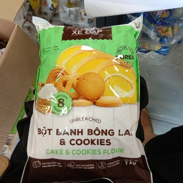 Bột bánh bông lan & cookies 1kg Cj Foods