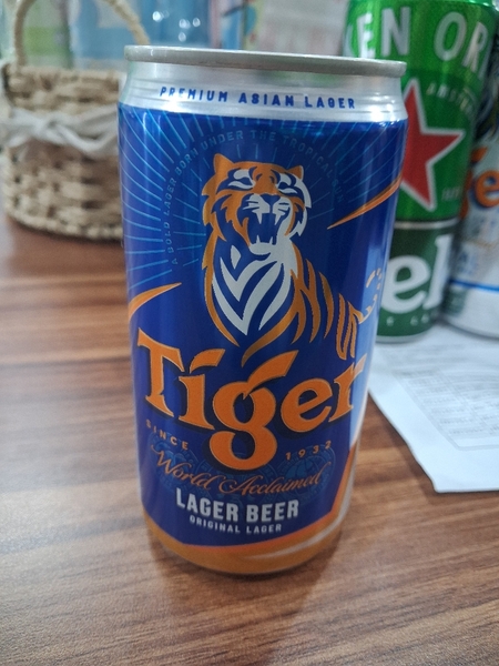 Bia Tiger CoolPack Xanh lon 250ml