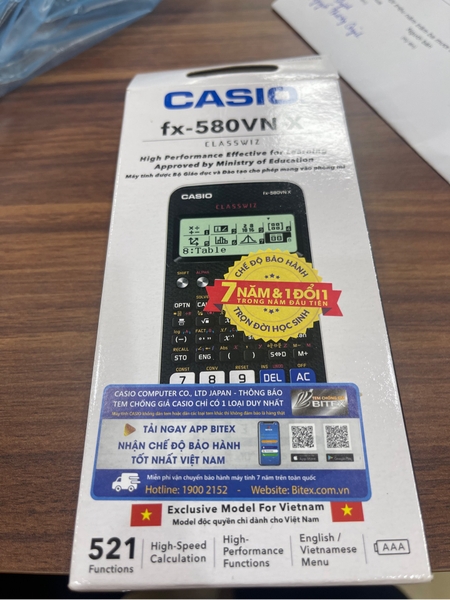 Máy Tính Cầm Tay Casio FX-580VN X