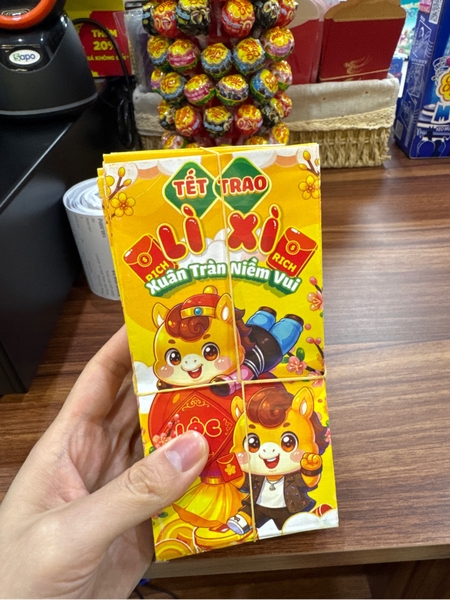 Set lixi ngang nhiều màu