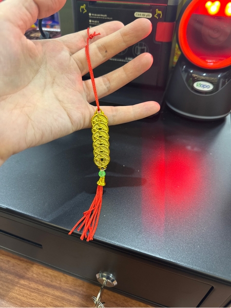 Đồng xu treo tết