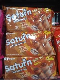 Bánh kem quế hương cà phê cappuccino Saturn 103g