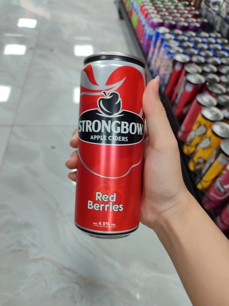 Strongbow vị dâu đỏ 320ml