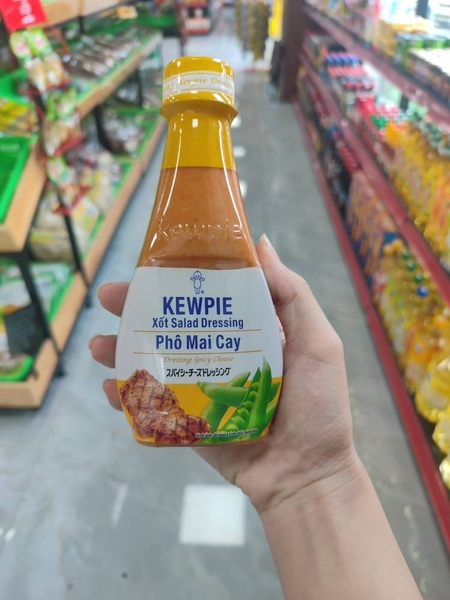 Xốt phô mai cay Kewpie 210ml