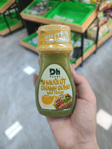Muối ớt chanh gừng nha trang dh foods 120g