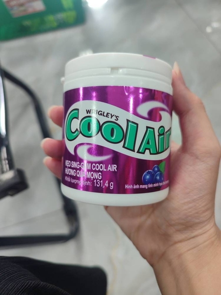 Kẹo sing gum Cool Air hương quả mọng 131,4g