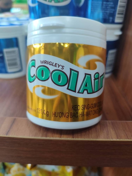 Kẹo sing gum Cool Air hương bạc hà mật ong 131,4g