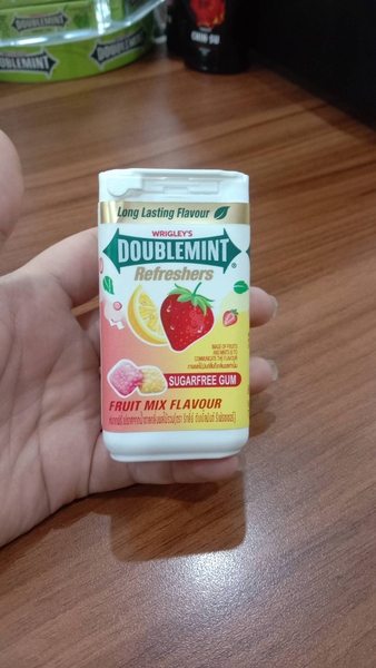 Doublemint Refreshers sing-gum không đường hương trái cây 40g