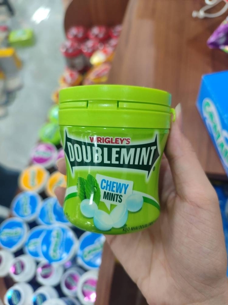 Kẹo nhai Doublemint hương bạc hà 80g