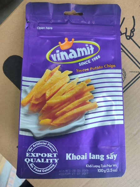Khoai lang sấy Vinamit 100g