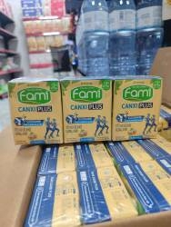 Sữa đậu nành Fami canxi Plus ít đường 200ml