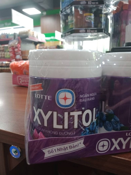 Hũ xylitol 130,5g việt quất
