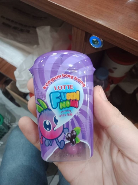Kẹo gum fusen việt quất 13,8g