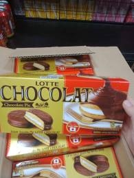 Bánh Socola Pie Lotte Chocolat 169,8g